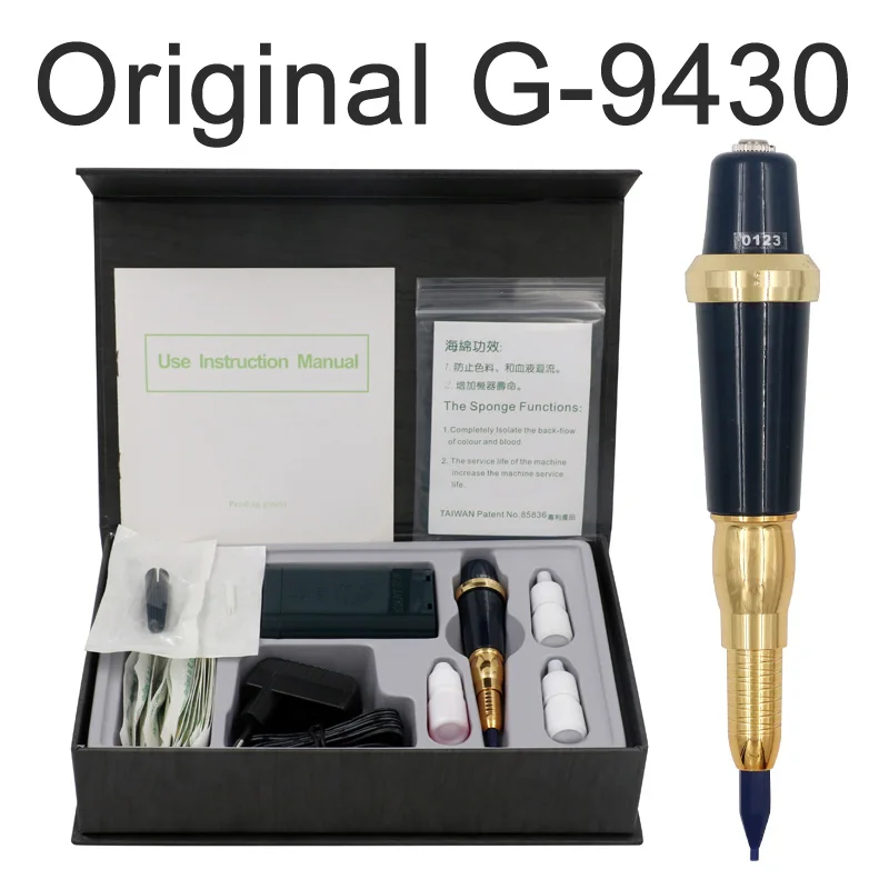 Оригинальный Тайвань огромное солнце G-9430 бровей насадка для татуировочной