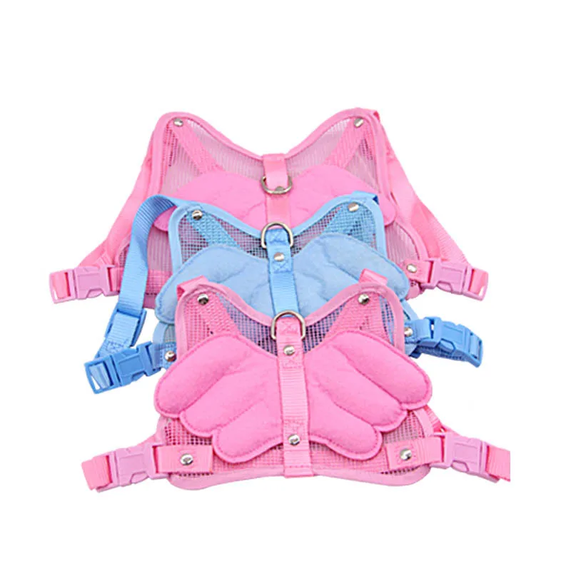 Шлейка с крыльями ангела для кошек одежда маленьких собак милый ошейник щенков