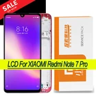 100% Оригинальный 6,3 дюймовый IPS дисплей с рамкой для Xiaomi Redmi Note 7 сенсорный ЖК-экран Note 7 Pro запасные части + Сервисный пакет