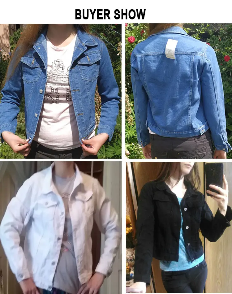 Модная Джинсовая куртка женская весна 2XL XL весна осень ручная щетка длинный рукав стрейч короткая джинсовая куртка Белый Розовый Пальто