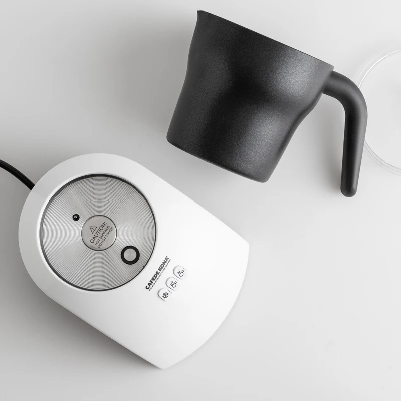 Электрический вспениватель молока эспрессо кофе профессиональный латте