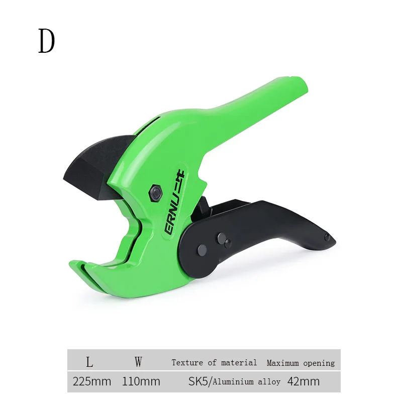 Машина для резки ПВХ труб с максимальным отверстием 42 мм корпус из алюминиевого