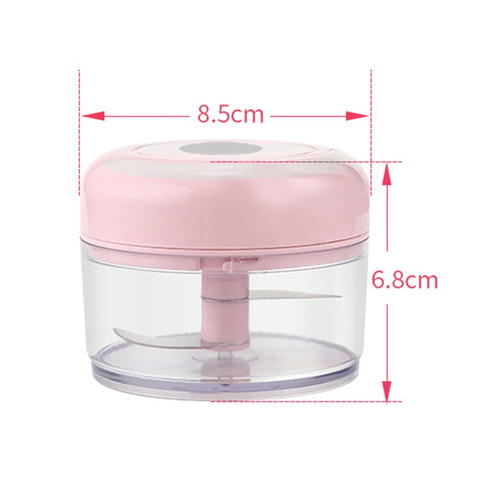 

Electric Garlic Masher Sturdy Durable Mini Crusher Chopper USB Charging For Crushed Garlic Crushed Ginger Crushed Fresh Chili