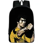 Рюкзак JKD, Брюс Ли, рюкзак Jeet Kune Do, школьный ранец, спортивный рюкзак со звездами, повседневная школьная сумка, Фотосумка на день