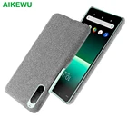 Кожаный чехол для Sony Xperia 1, 5, 10 ii, Твердый чехол из поликарбоната