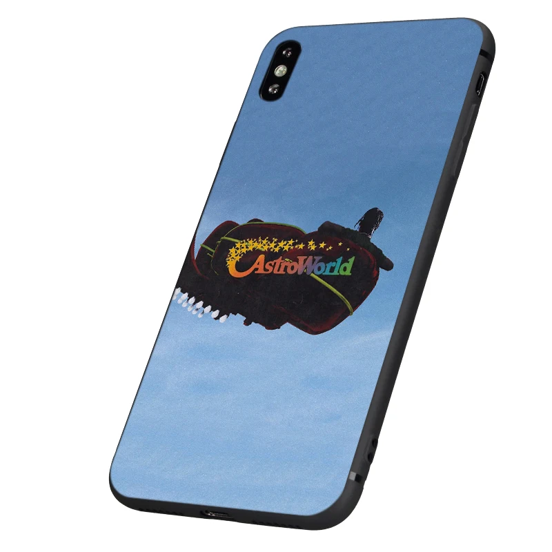 Черный чехол ТПУ для iphone 5 5s se 6 6s 7 8 plus x 10 чехол силиконовый чехол для iphone XR XS 11 pro MAX чехол Трэвиса Скотта astroworld