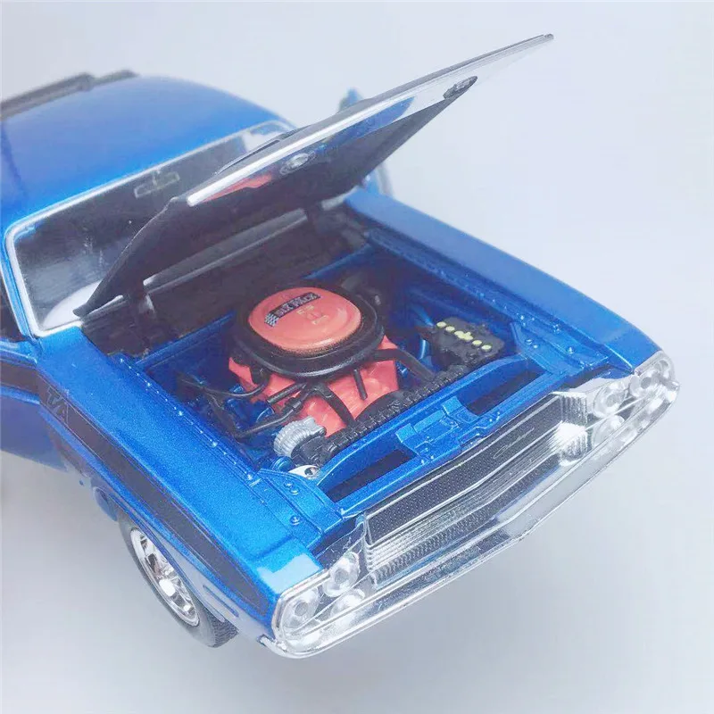 Высокое качество 1:24 Dodge Challenger сплав модель автомобиля, расширенная коллекция и подарок мускул Модель автомобиля украшения