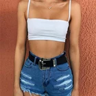 Горячие новые модные женские блузки с завязками Бюстье Блузка кроп-топ браллет женская сексуальная тонкая леди Bralette тощая блузка Blouseole