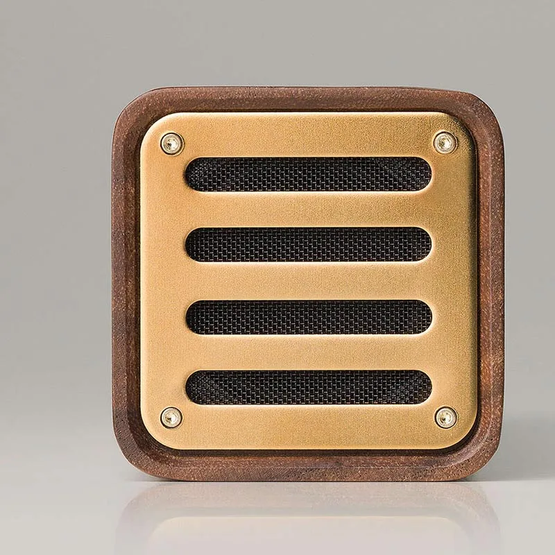 Xiaomi Tongshifu медный Woodism Bluetooth динамик AI динамик орех Дерево двухканальный дизайн Домашний Беспроводной смарт-динамик