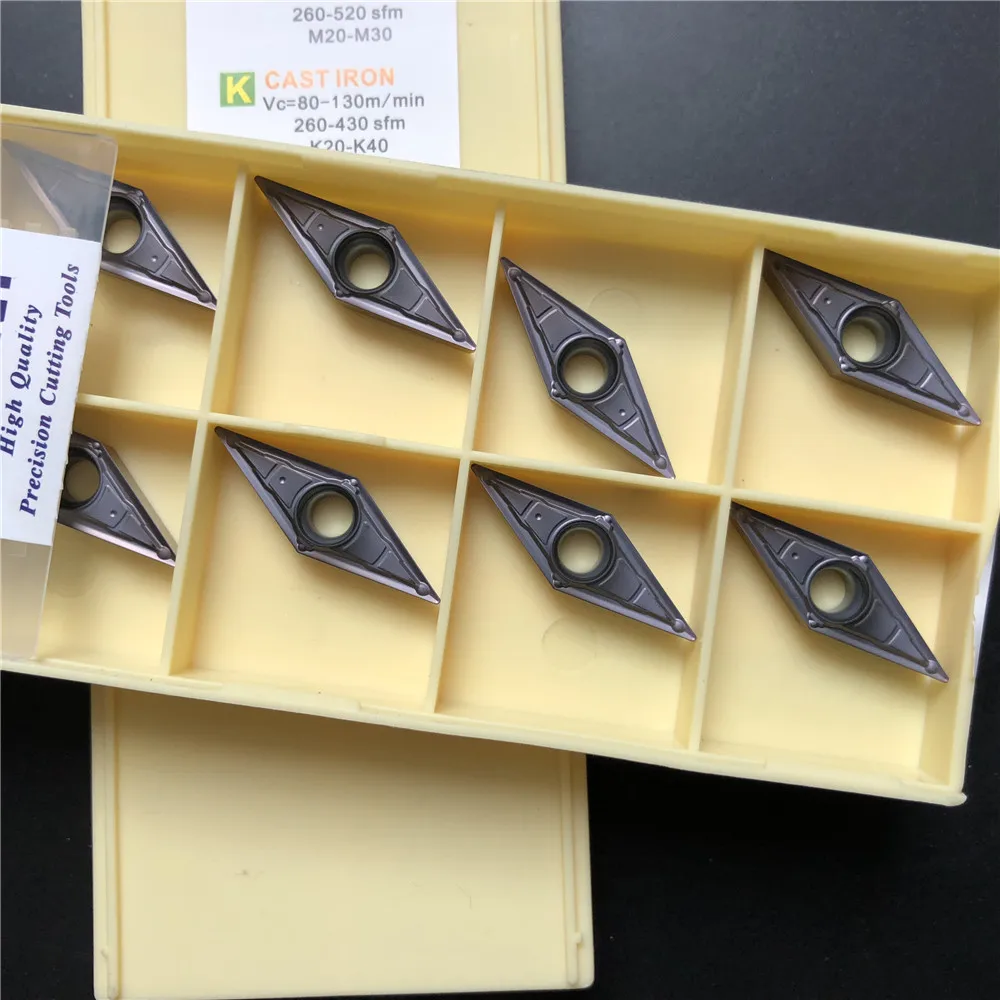 10 шт. карбидные вставки для нержавеющей стали|Токарный инструмент| |