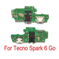 10 pcs high quality with ic usb charging port dock connector board flex cable for tecno spark 6 go ke5 usb charge charger port