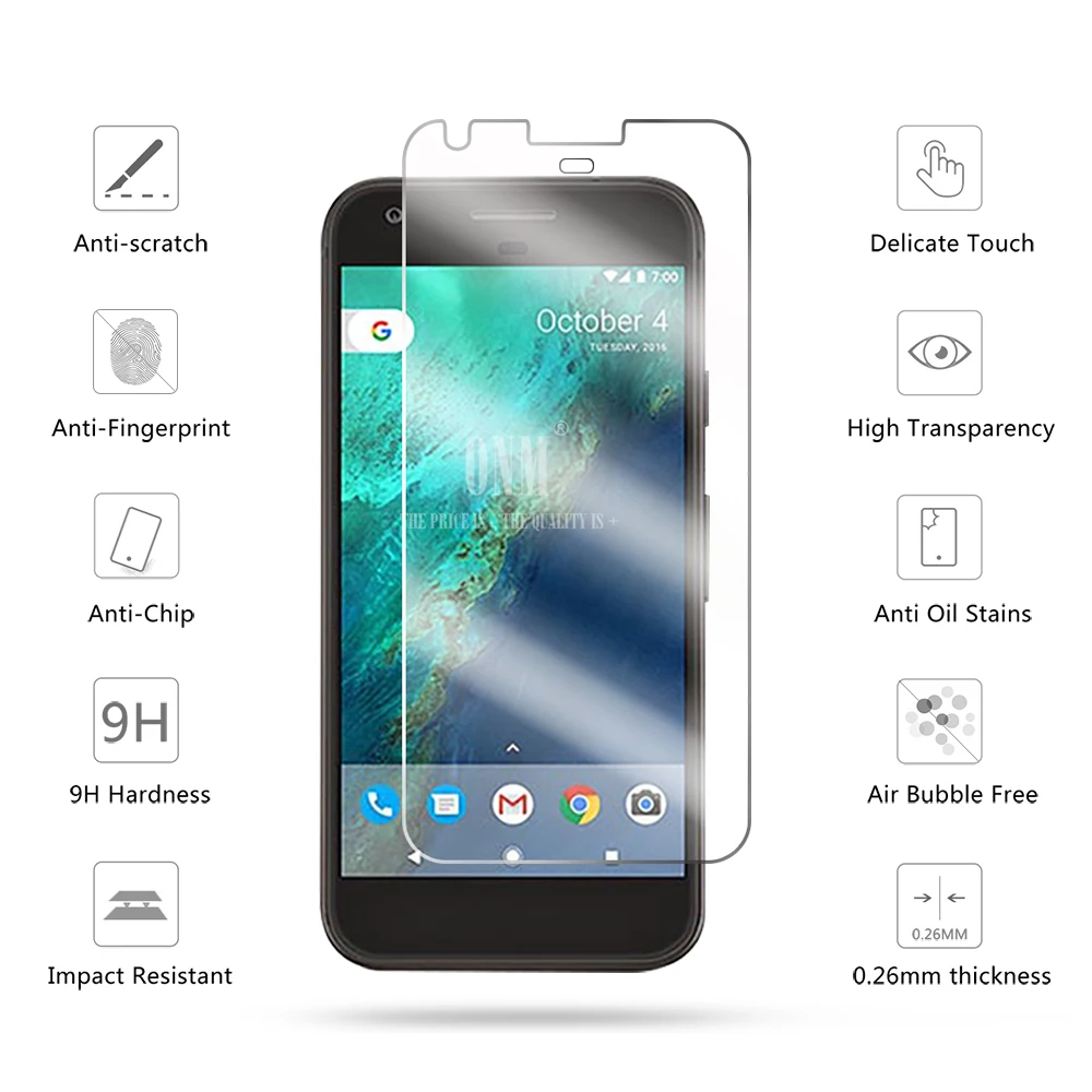 2 шт закаленное стекло для OUKITEL C16 протектор экрана 2.5D 9H Премиум Закаленное