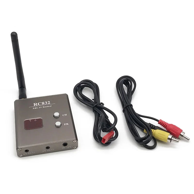 FPV 5 8G 600mW 48CH беспроводной av передатчик приемник TS832 + RC832 Tx Rx набор/CCD 800TVL 2 1 мм/CMOS