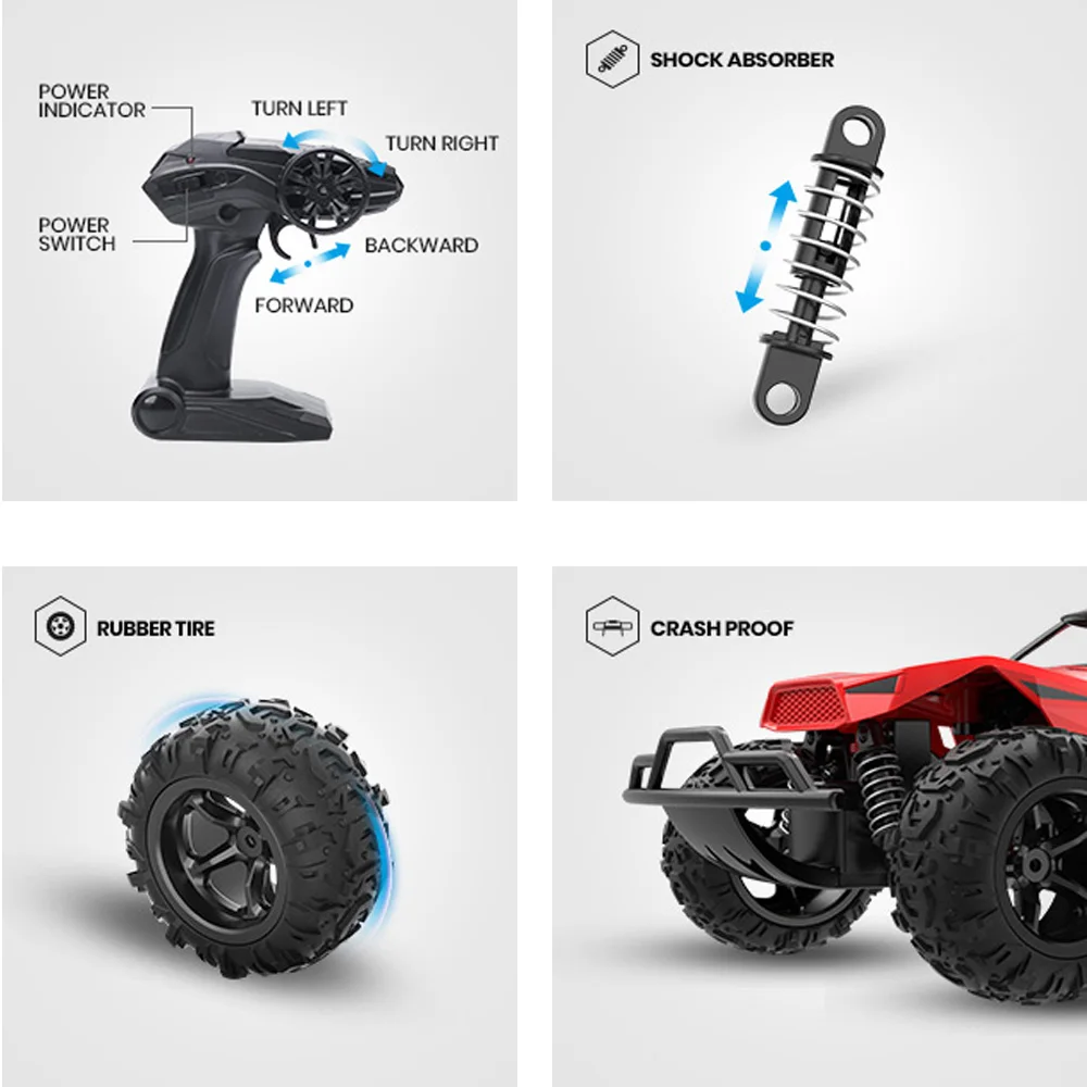 deerc rc car drift 20 кмч 122 racing rc car 60 минут воспроизв