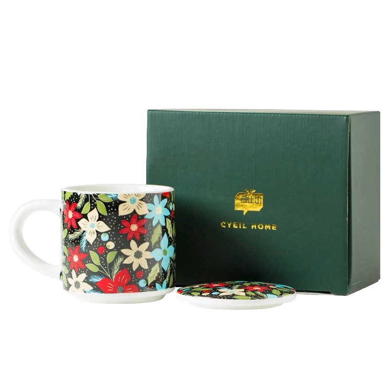 Кофейная кружка с крышкой и ложкой креативная забавная многоразовая кофейная