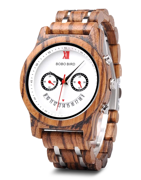BOBO BIRD Men's Watch Auto Date Couple Watches for Man Ladies Watch Male 2021 Customize Luxury Quartz Wristwatches Gift