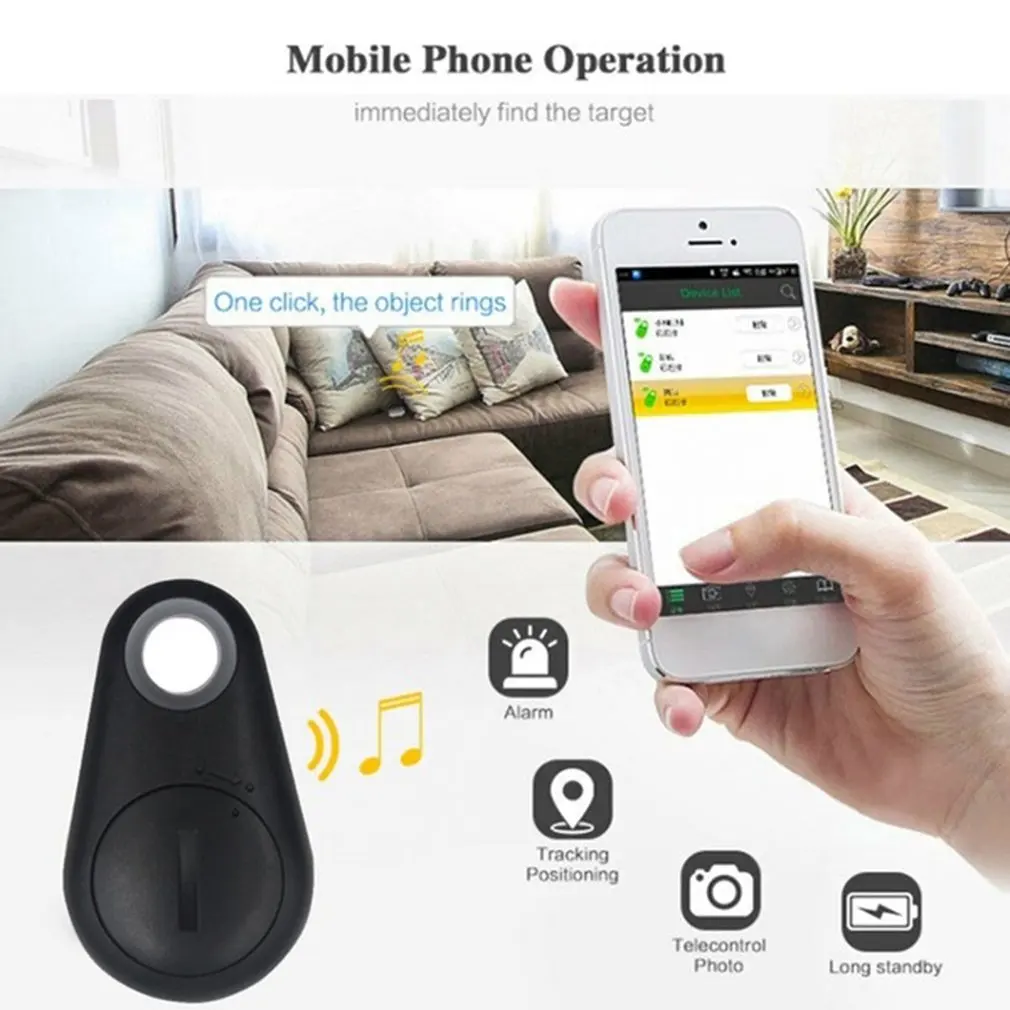 

New Smart Wireless 4.0 Key Anti Lost Finder Tracker Car Alarm GPS Locator Wireless Positioning Wallet Pet Key Auto Accessories