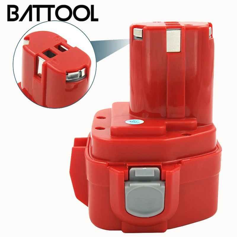 Rechargeable Battery PA12 12v 4000mah NI-MH For Makita 1220 1222 1234 1233 аккумулятор к шуруповерт Tools |