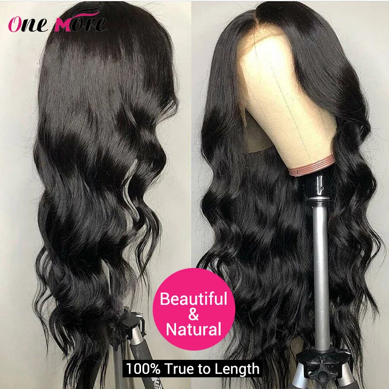 13x4 Lace Front Wigs Remy Human Hair Wig Malaysian Body Wave With Baby Pre Plucked 150% Density 4x4 Closure | Шиньоны и парики