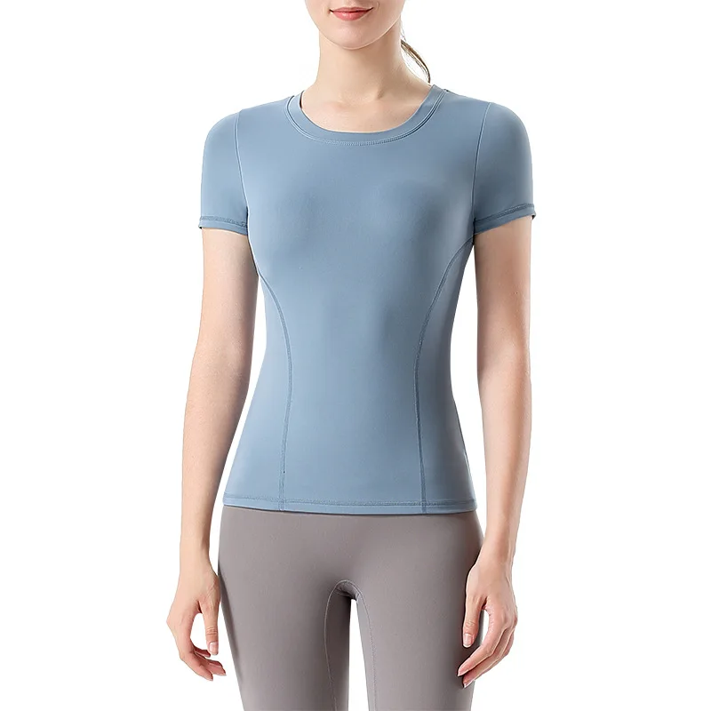 

Short Sleeve T shirt Women Tops Tshirt Women T-shirt O-neck Loose GRAY22