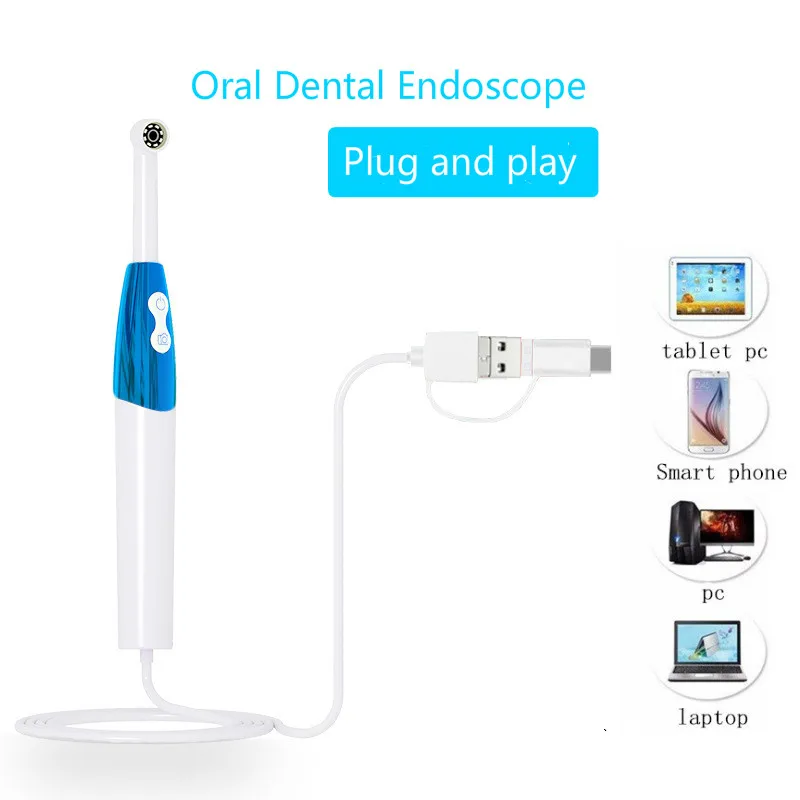 Wifi визуальный стоматологический эндоскоп проводной медицинский 11 мм бороскоп