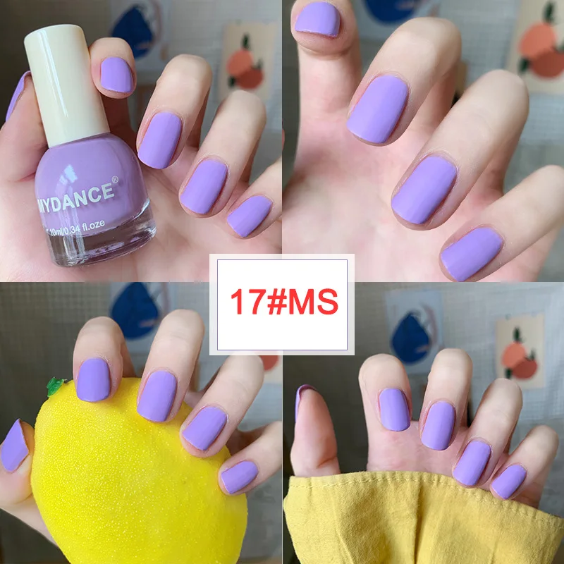 Горячая Распродажа матовый лак для ногтей атласная бархат длительный девочек