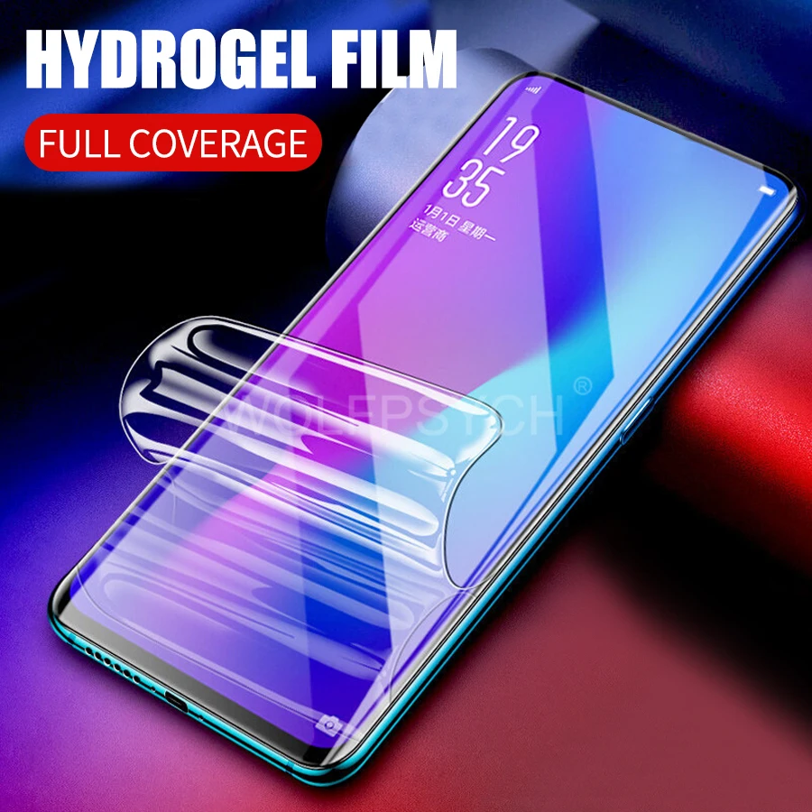 Защитная пленка для Samsung Galaxy S21 S10 S20 FE Note 20 Ultra Plus Lite A70 A71 A50 A51 A21 A21S M31S Гидрогелевая