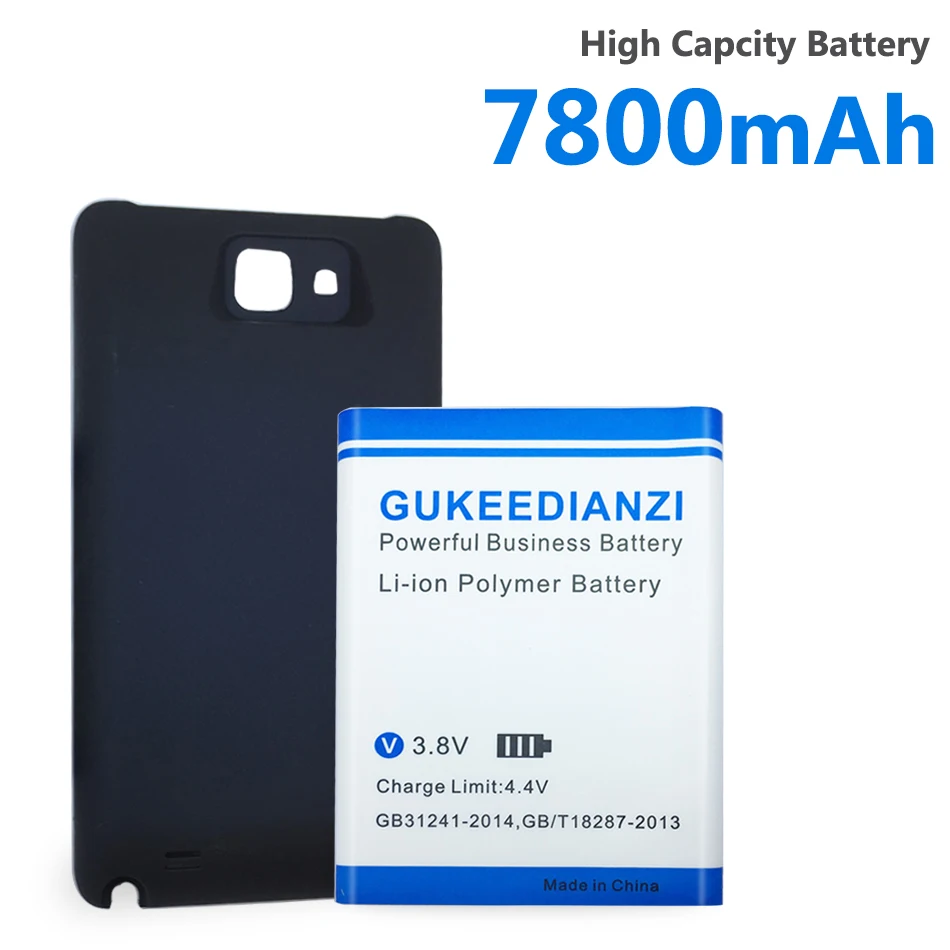 

7800mAh EB615268VU Battery For Samsung GALAXY Note I9220 N7000 Li-ion Mobile Rechargeable Extended Battery+Free Back Door Cover