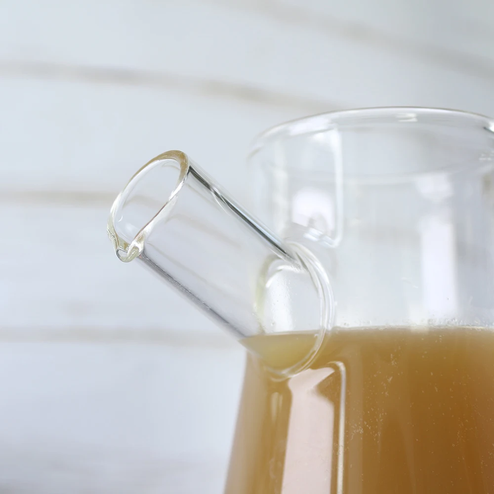 Соусник прозрачная стеклянная бутыль для масла с безмен кухонные инструменты