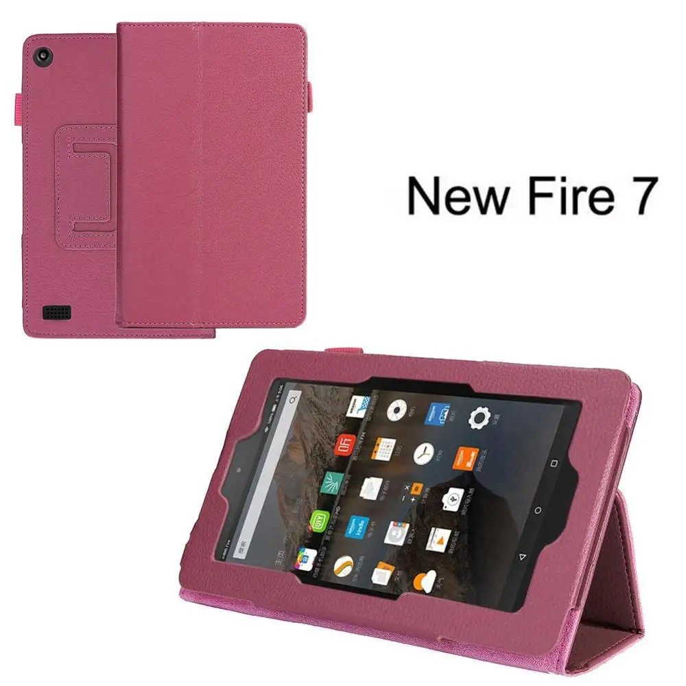 Для Amazon Fire 7 2015 планшет Магнитная Кожаная подставка чехол умный кожаный защитный |