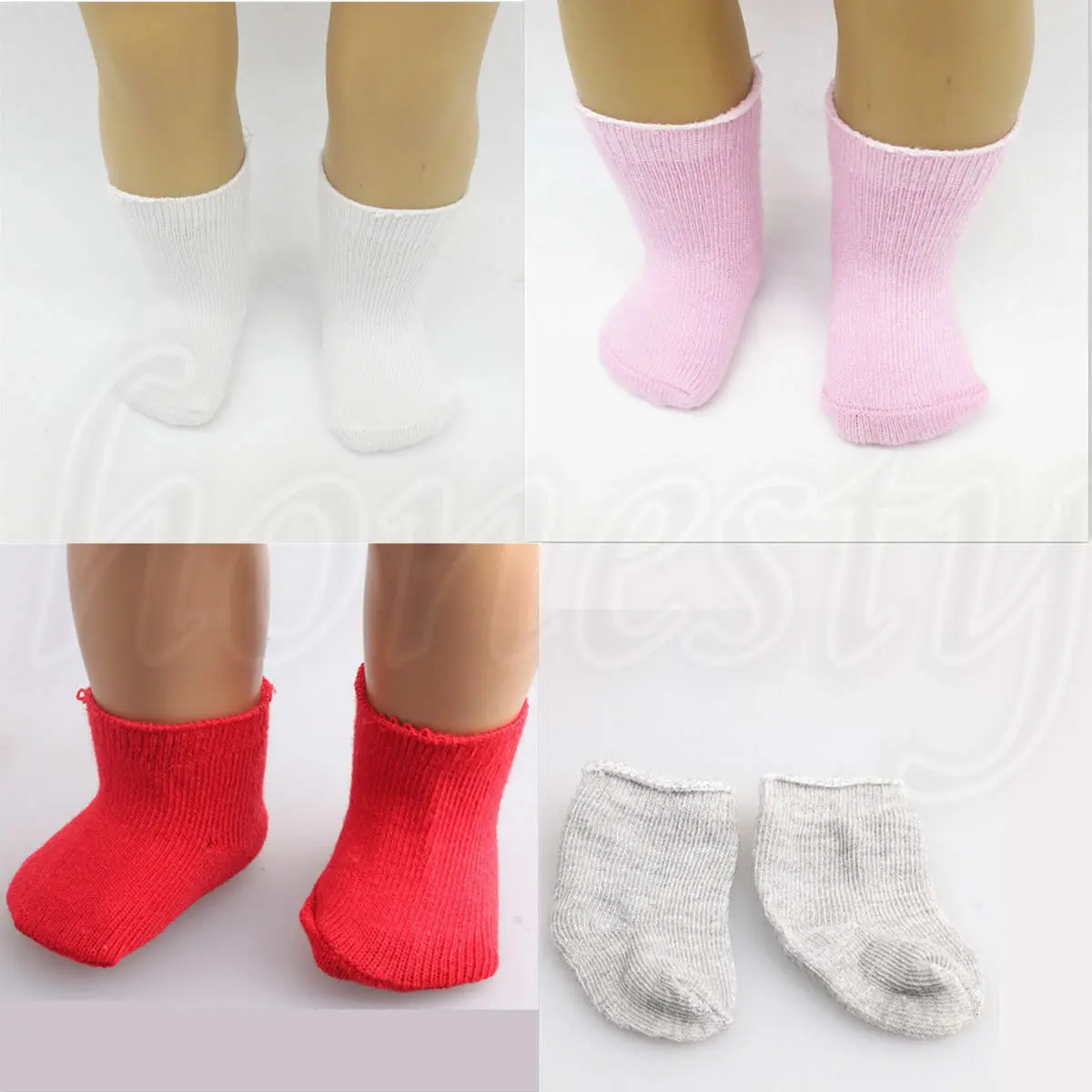 Doll Socks Stockings Fit for 18" American Girl My Life Doll Clothing Accessories