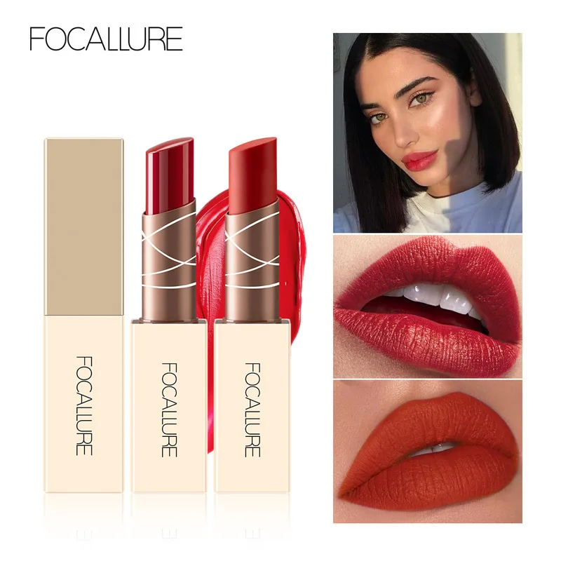 

2020 Newest Matte Lipstick Waterproof Nude Velvet Red Lip Makeup Long-lasting Batom Matt Lip Stick