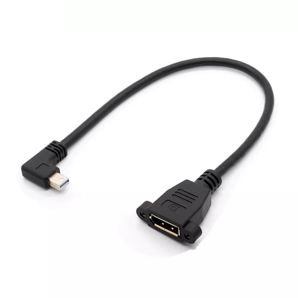 

Кабель Mini DisplayPort перезаряжаемый виниловый адаптер для порта дисплея в Schwarz-4K Bereit-Thunderbolt и Thunderbolt 2