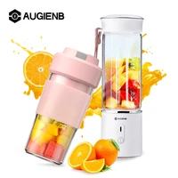 augienb 500ml electric fruit juicer glass mini hand portable smoothie maker blenders mixer usb rechargeable
