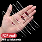Противоударная полоса для автомобильной двери, 4 шт., для Audi A4, A6, B7, B9, A3, 8l, 8P, 8V, Q3, A7, A4, B8, A6, C6, 4F, C7, A5, Q5, Q7, Q8, A7, A8, автомобильные аксессуары