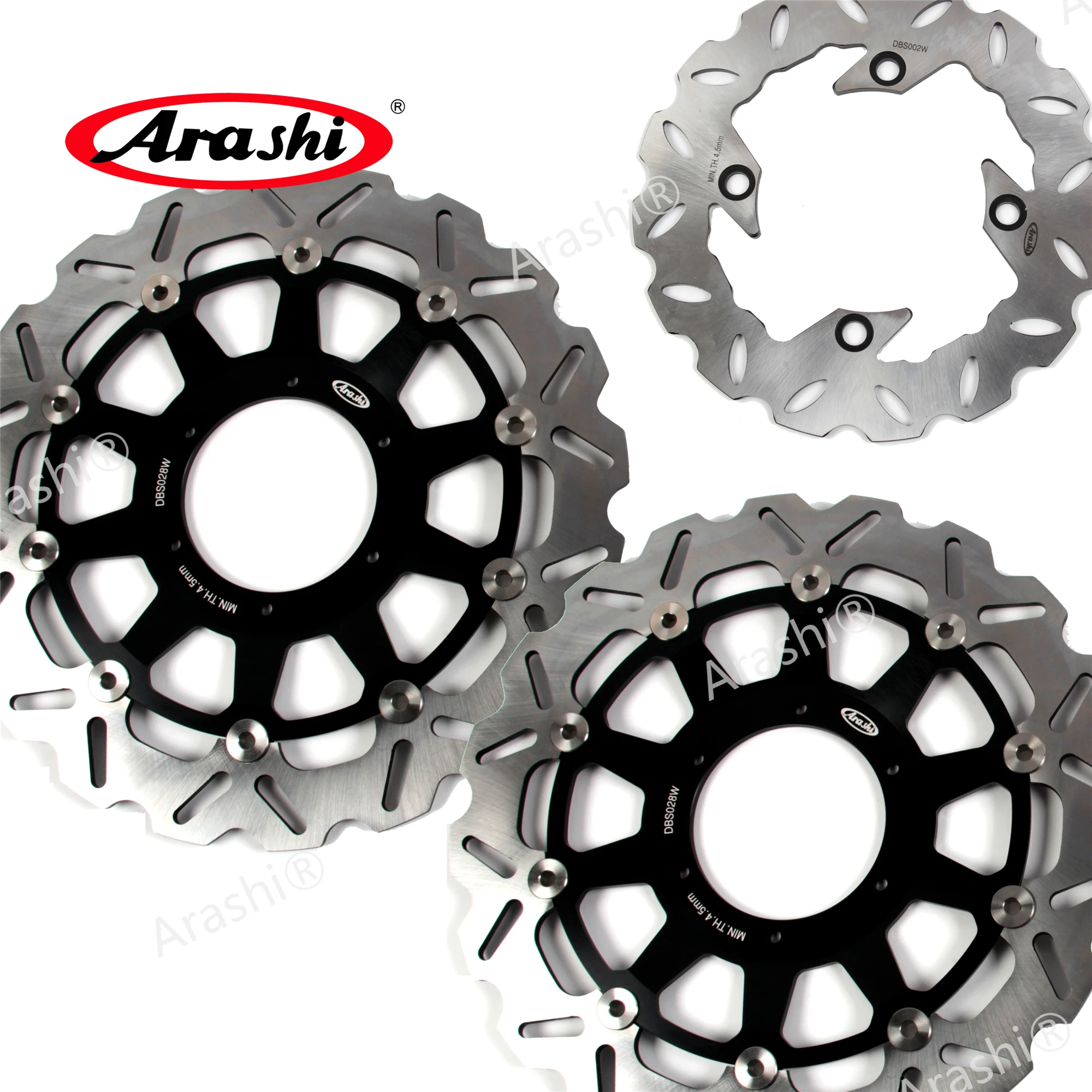 Тормозной диск ARASHI CBR954 для HONDA CBR954RR 2002 2003 CBR 954 RR передние и задние тормозные роторы