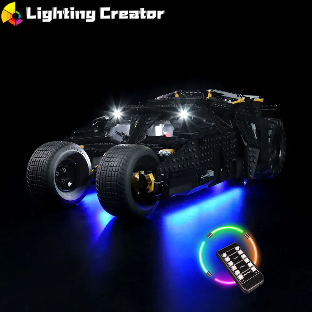 

RC LED Light Set For 76240 Batmobile Tumbler Diy LED Light Toys For Christmas Only Lighting Kit NOT Include Model