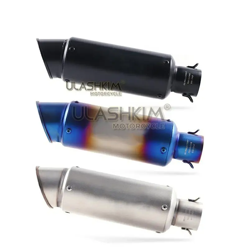 

Motorcycle Full System Exhaust Muffler Escape DB-Killer Modified Middle link Pipe Tube Slip On For Suzuki GSR750 GSR 750