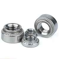 s m3 23 self clinching nuts clinch nut press in nuts crimped rack server cabinet insert rivet tuercas rivnut panels noix pc