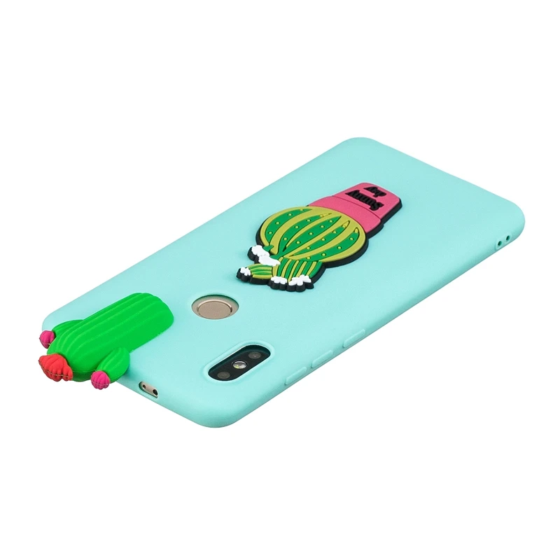 For Xiaomi Redmi Note 5 Pro Case Cover 3D Toy Panda Cactus Silicone Phone Case on Funda Xiaomi Redmi Note 5 5a Prime Xiomi Case image 4