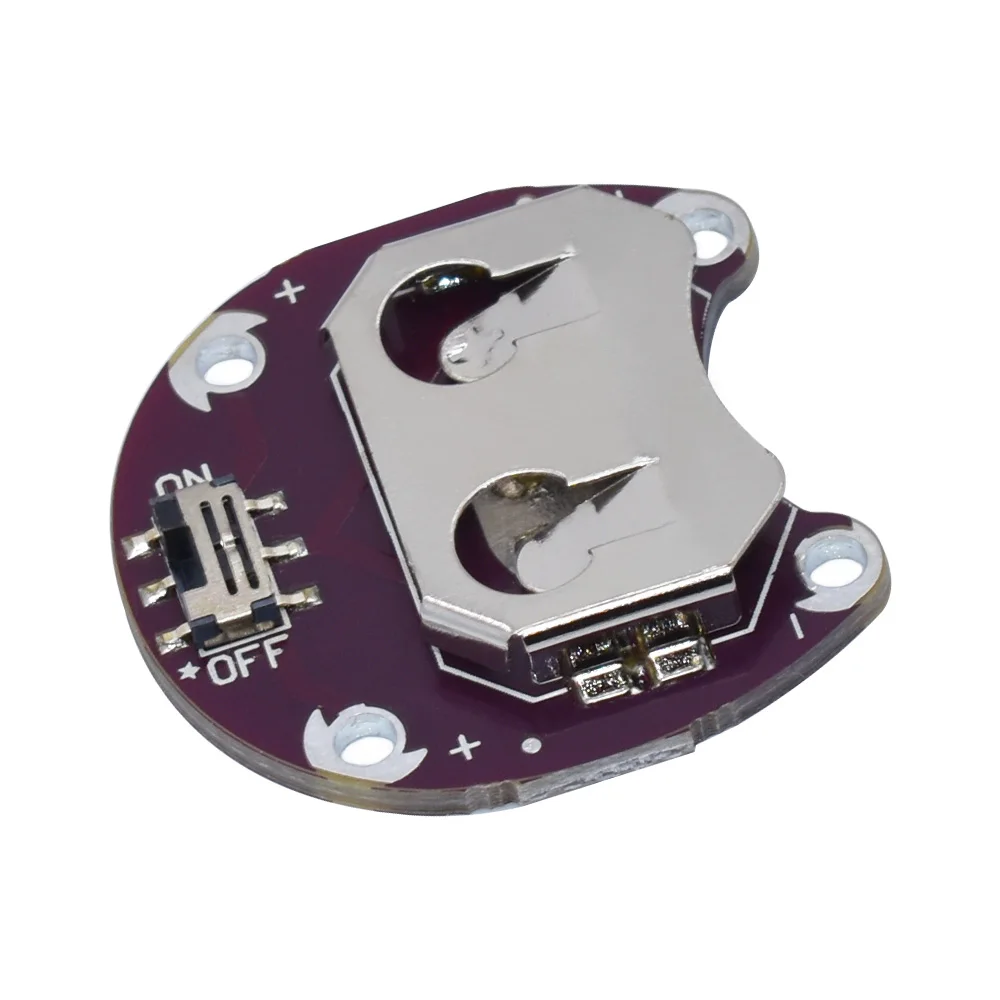 Держатель для аккумулятора LilyPad CR2032 модуль крепления батареи arduino Комплект