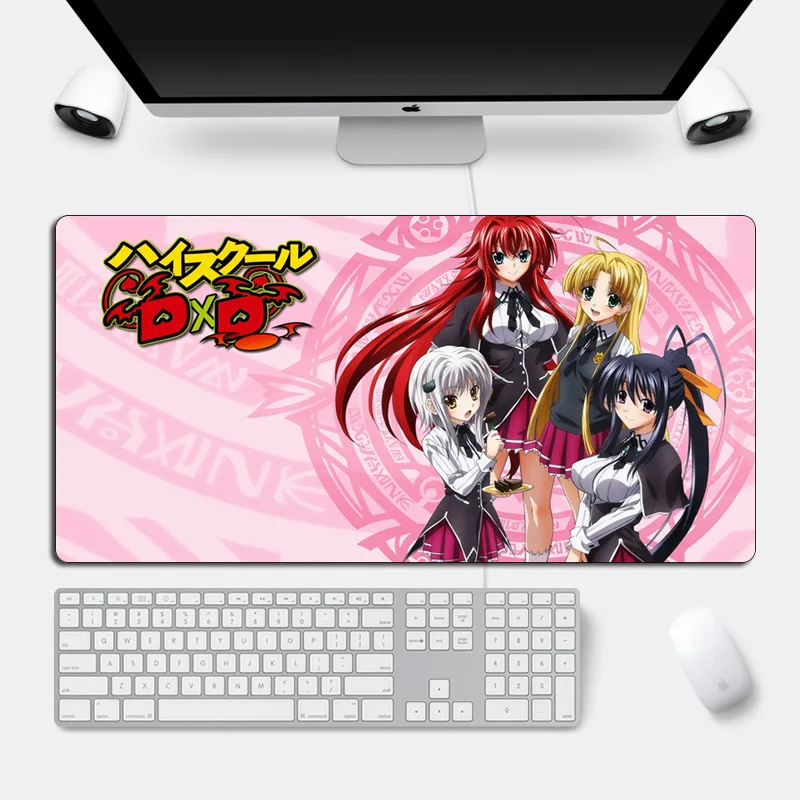 Большой Школьный игровой коврик для мыши DXD с аниме 60x30cmotaku XXL привлекательной