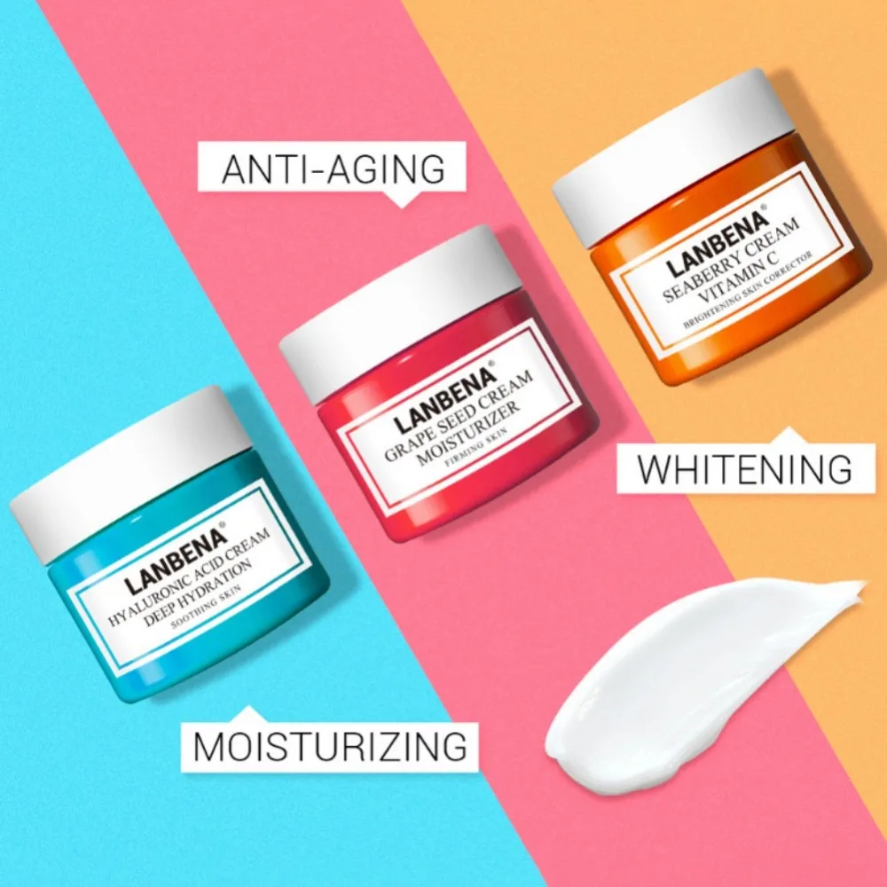 VC/Гиалуроновая кислота/Виноградные семена интенсивный увлажняющий крем для лица