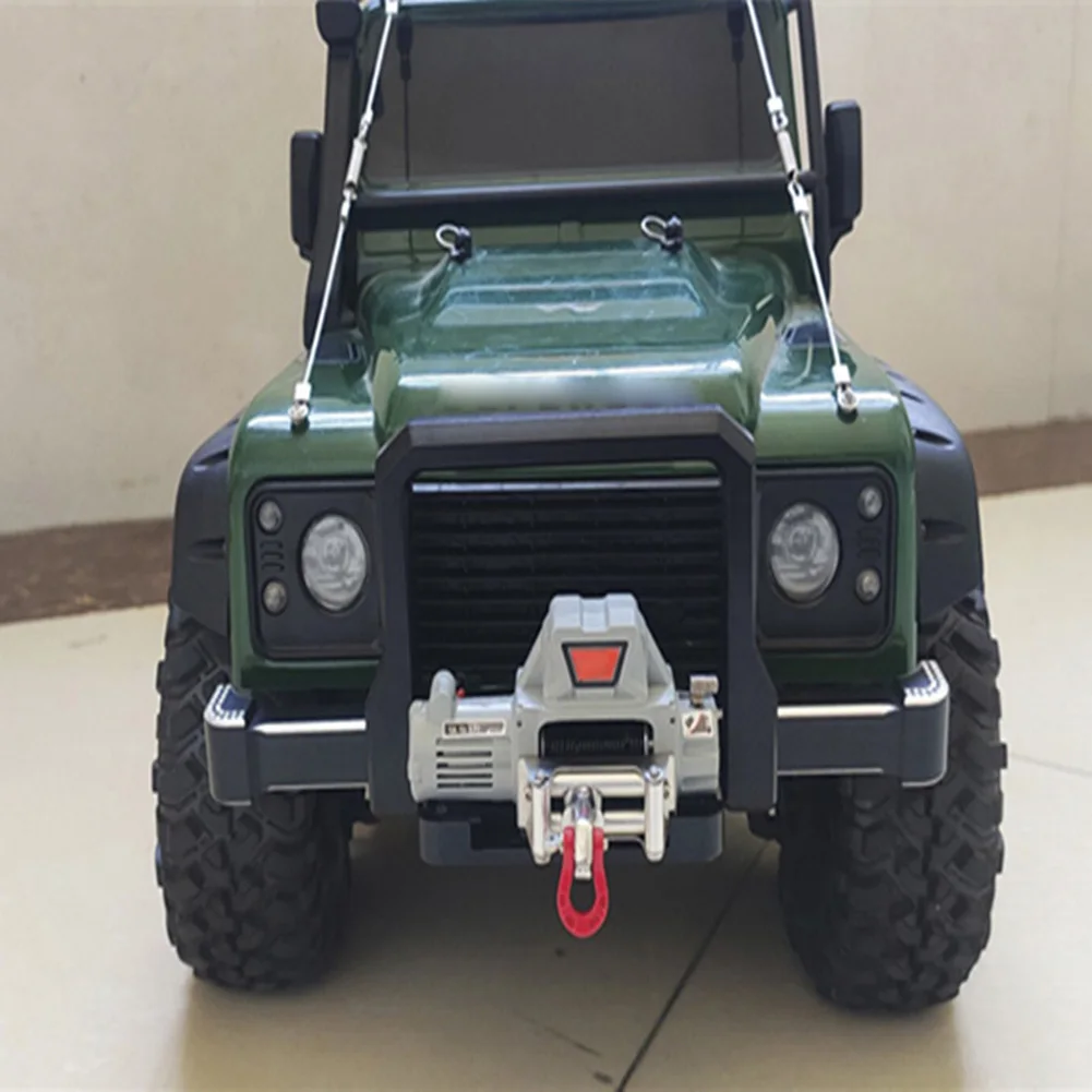 

Metal Automatic Winch Durable Remote Control System with Controller Receiver for 1/10 RC Vehicle SCX10 90046 Traxxas Trx4 Redcat