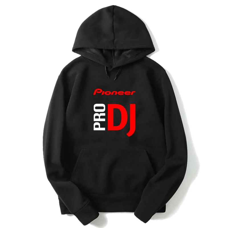 Pioneer Pro Dj мужская толстовка с капюшоном Harajuku женские толстовки пуловер уличная Толстовка Корейская одежда Зимние толстовки с длинным рукавом