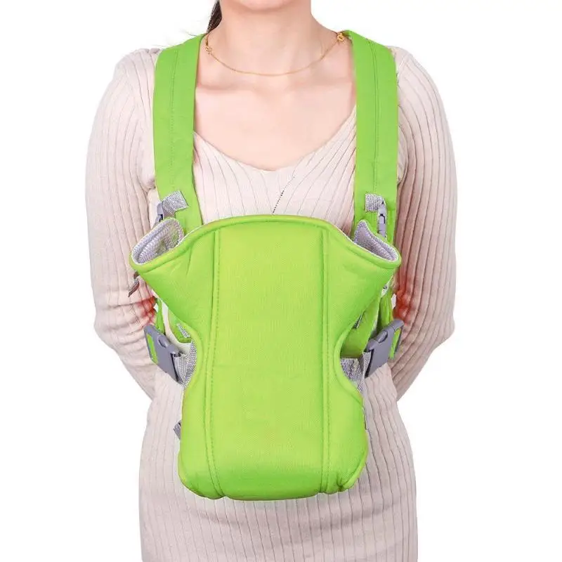 Portable Ergonomic Baby Carrier Backpack Sling Wrap Cotton Toddler Infant Newborn Supply Front Back Type Adjustable Safety Strap