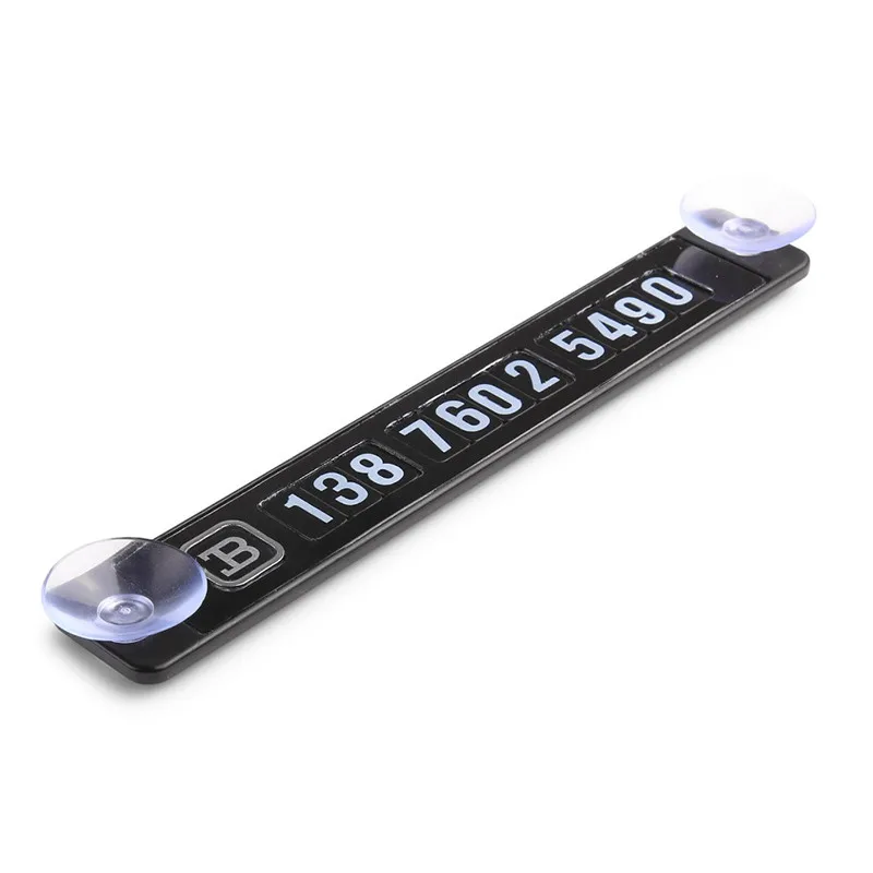 Car Styling Temporary Parking Card Phone Number Plate Notification Magnetic Sticker Accessories Dropship | Автомобили и мотоциклы