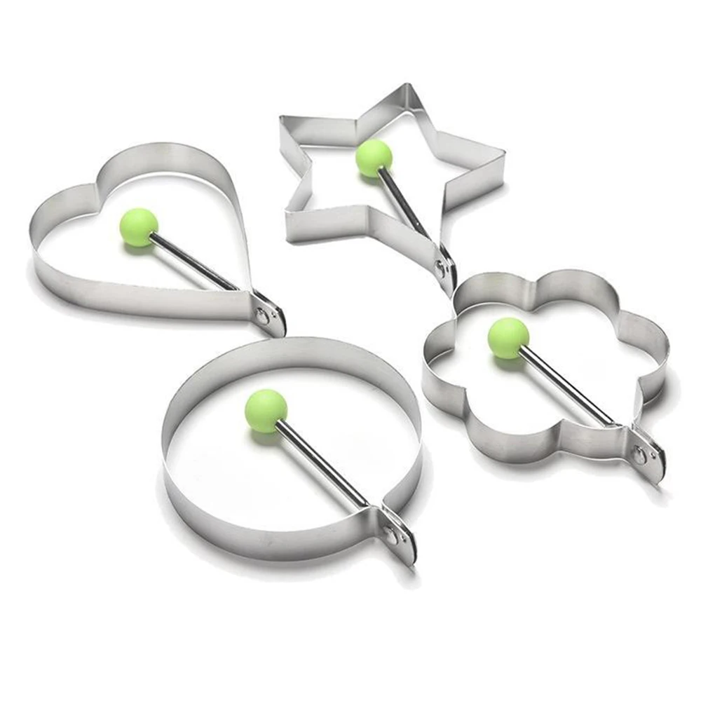 

Lovely Shaped Fried Egg Shaper Mould Omelette Decoration Frying Egg Pancake Stainless Steel Cooking Tools Kitchen Gadgets