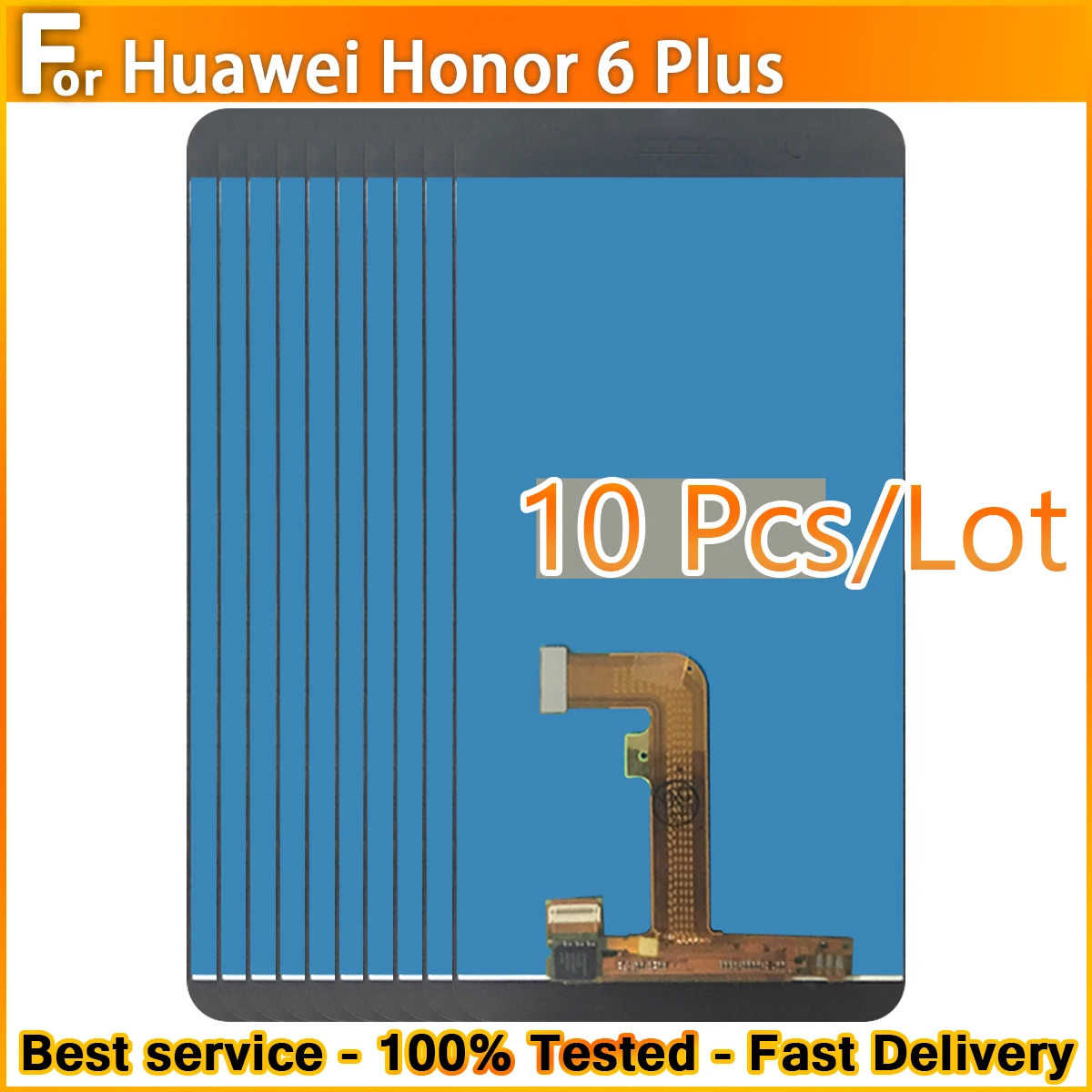 Дисплей для HUAWEI Honor 6 Plus с сенсорным экраном 5 дюйма 10 шт./100% | Мобильные телефоны и
