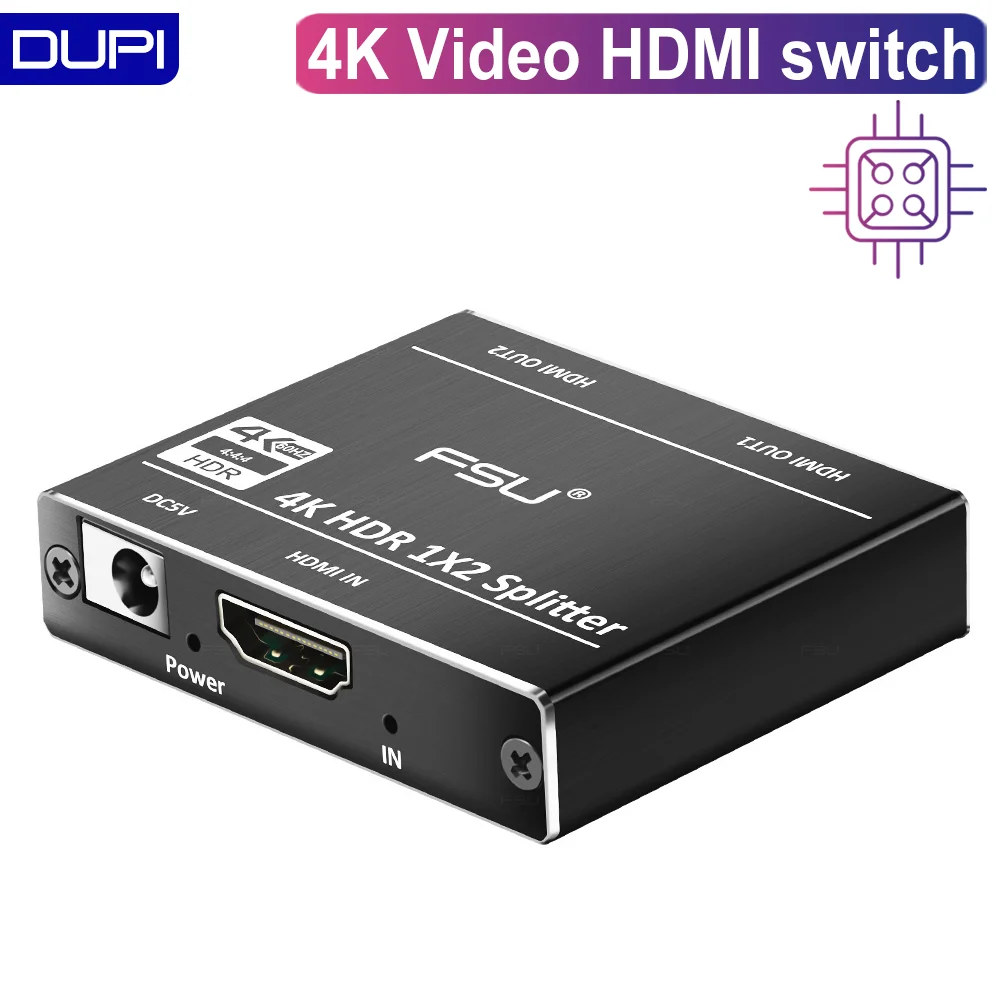 USB Тип c концентратор к Hdmi Сплиттер 4K видео HDMI переключатель адаптер 1 в 2 Выход